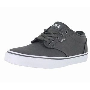 NEW Vans Atwood Canvas Pewter White Gray